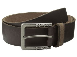 John Varvatos 39MM Harness Buckle Leather Belt Mens Belts (Brown)