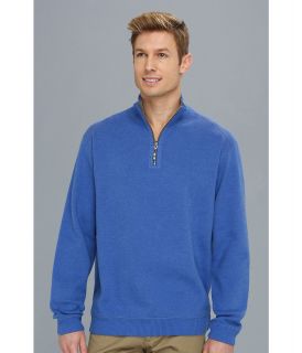 Tommy Bahama Flip Side Pro Half Zip Mens Sweater (Blue)