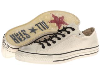 Converse by John Varvatos Chuck Taylor All Star Ox   Stud Closure Canvas Lace up casual Shoes (Silver)