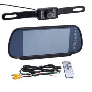 7 Inch LCD Color Screen Car Back up Rearview Monitor with Car Rearview Backup Camera  Vehicle Backup Cameras 