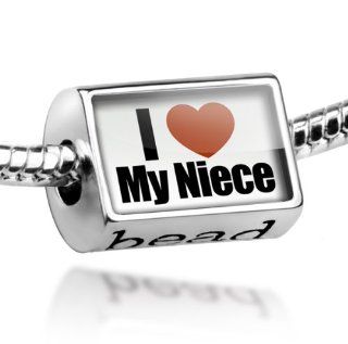 Beads "I Love My Niece"   Pandora Charm & Bracelet Compatible NEONBLOND Jewelry & Accessories Jewelry