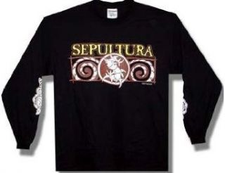 SEPULTURA   Samurai   Black Long Sleeve T shirt   size XL Clothing