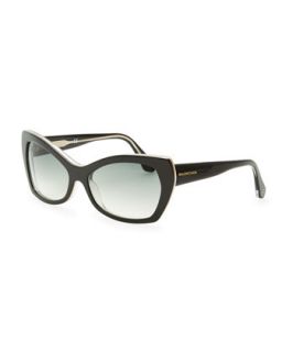 Tom Ford Nastasya Metal Cat Eye Sunglasses