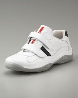 Prada Double Strap Sneaker