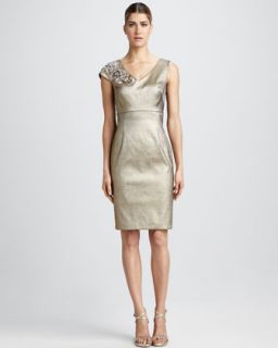 Kay Unger New York Asymmetric Cocktail Dress