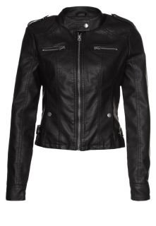 Vero Moda   HOUSTON   Faux leather jacket   black