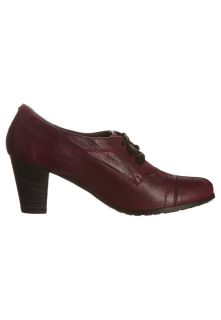 Donna Carolina Lace up heels   red