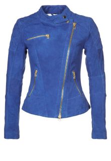 SLY 010 Addition   Leather jacket   blue