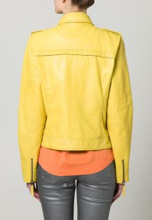 Oakwood Leather jacket   yellow