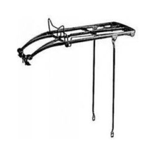 Bike Rack Rear Alloy With Double Spring Tray Silver  Sports & Outdoors