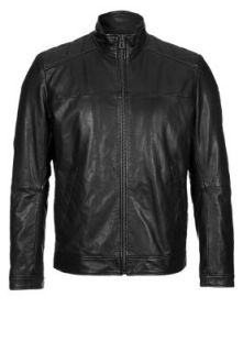 BOSS Orange   JOKAR   Leather jacket   black