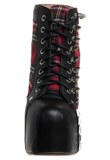 Jeffrey Campbell HALF PIPE   Lace up boots   red