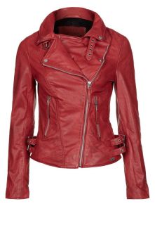 Freaky Nation   GOAT TWISTER   Leather jacket   red