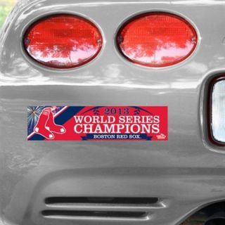 Boston Red Sox 2013 MLB World Series Champions Bumper Sticker