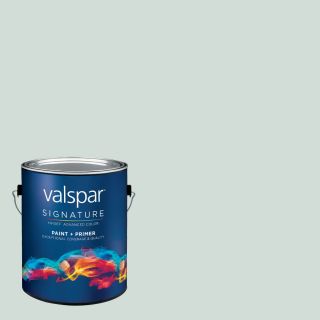 Creative Ideas for Color by Valspar 128.88 fl oz Interior Eggshell Sea Salt Blue Latex Base Paint and Primer in One with Mildew Resistant Finish