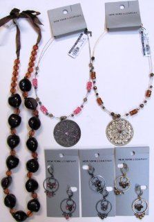 6 NEW YORK & COMPANY Necklaces and Earrings Below Wholesale Jewelry Lot Costume Fashion Mixed INVENTORY LIQUIDATION CLEARANCE SALE Jewelry