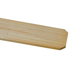 Spruce Dog Ear Pressure Treated Wood Fence Picket (Common 1/2 In x 3 1/2 In x 72 in; Actual 0.5 in x 3.5 in x 72 in)