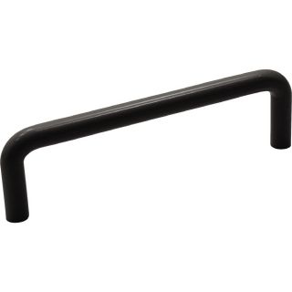 Hickory Hardware 4 in Center to Center Black Bar Cabinet Pull