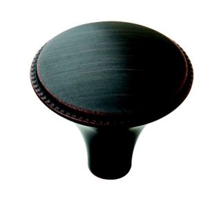 Amerock 1 3/16 in Oil Rubbed Bronze Atherly Round Cabinet Knob
