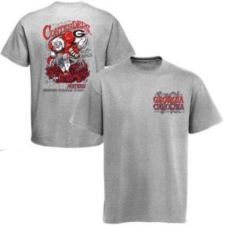 Georgia Bulldogs vs. South Carolina Gamecocks 2013 Gameday T Shirt   Ash