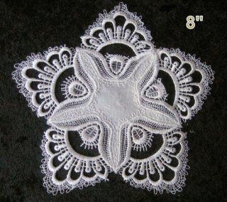 White Lace Doilies, Sizes 8", 12", 16", or 24", Selected By Clicking "4 New" Beside the Product Photo   Place Mats
