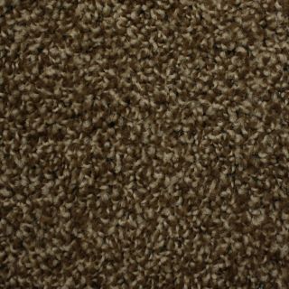 Charger Mocha Cream Textured Indoor Carpet