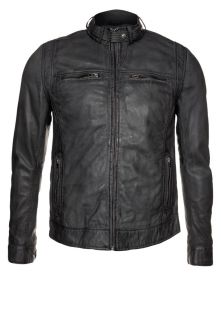 CENT´S   MICHIGAN   Leather jacket   grey