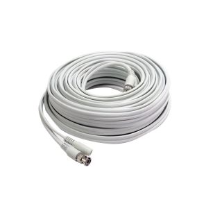 First Alert 10 Gauge 2 Conductor Stranded Shielded White Security Cable