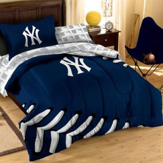 New York Yankees 5 Piece Twin Size Bedding Set