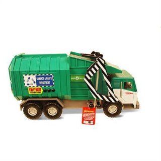 Tonka Mighty Motorized Vehicle   Front Loader Garbage & Waste Department Truck (Green) Toys & Games