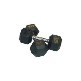 Valor Fitness 50 lb Fixed Weight Dumbbell Set