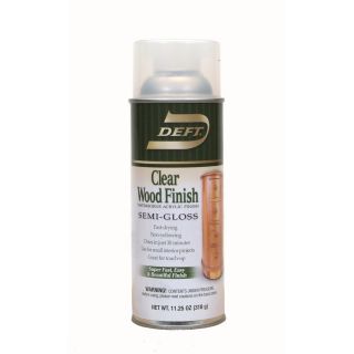 Deft 11 1/4 oz Clear Semi Gloss Wood Finish