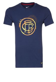 Nike Performance   FC BARCELONA   Print T shirt   blue