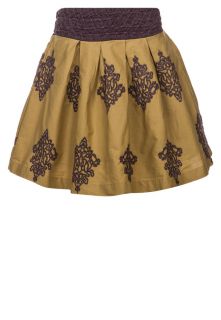 Noa Noa   Pleated skirt   oliv