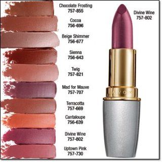 Avon Beyond Color Lipstick Plumping Divine Wine Health & Personal Care
