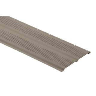 Durabuilt Terratone Double Vented Soffit (Common 12 in x 12 ft; Actual 12 in x 12 ft)