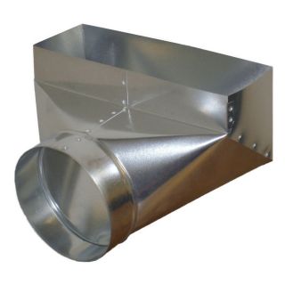 Snappy 6 in x 12 in Galvanized Duct