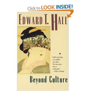 Beyond Culture Edward T. Hall 9780385124744 Books