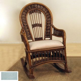 Hospitality Rattan St. Lucia Antique Rocking Chair