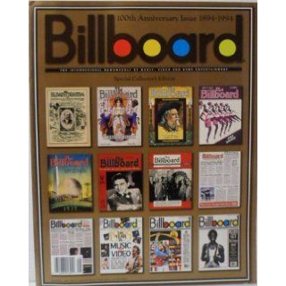 Billboard. 100th Anniversary Issue. 1984 1994. 1994. Cloth. ed. Timothy White Books