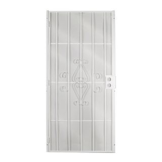 Comfort Bilt Magnum White Steel Security Door (Common 81 in x 36 in; Actual 82 in x 39 in)