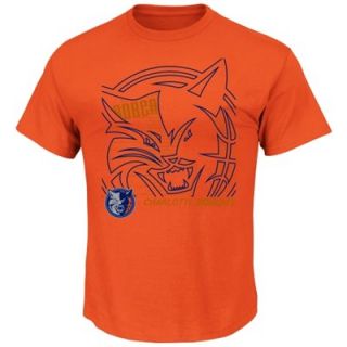 Charlotte Bobcats Hookup T Shirt   Orange