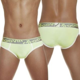 Groovin' *Signature Waistband* Green Hip Brief at  Mens Clothing store