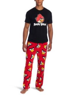 Briefly Stated Men's Angry Bird Sleep Gift Set, Multi, Medium Clothing