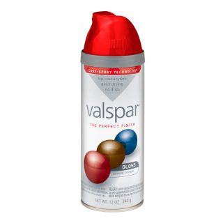 Valspar 12 oz Classic Red High Gloss Spray Paint