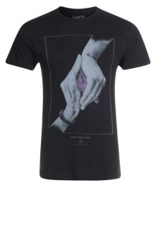 Volcom   INTO THE VOID   Print T shirt   black