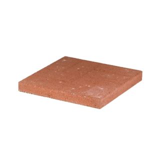 Fulton Red Brickface Patio Stone (Common 16 in x 16 in; Actual 15.7 in H x 15.7 in L)