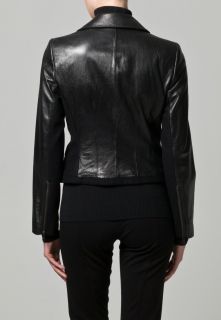 DKNY Leather jacket   black
