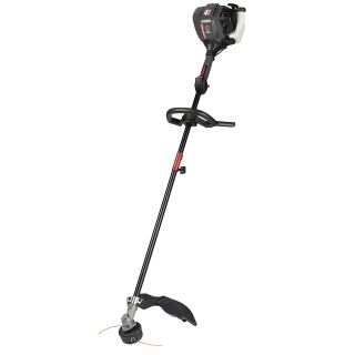 Troy Bilt 25 cc 4 Cycle Xp 18 in Straight Shaft Gas String Trimmer Edger Capable (Attachment Compatible)