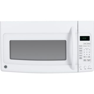 GE 1.9 cu ft Over the Range Microwave with Sensor Cooking Controls (White) (Common 30 in; Actual 29.875 in)